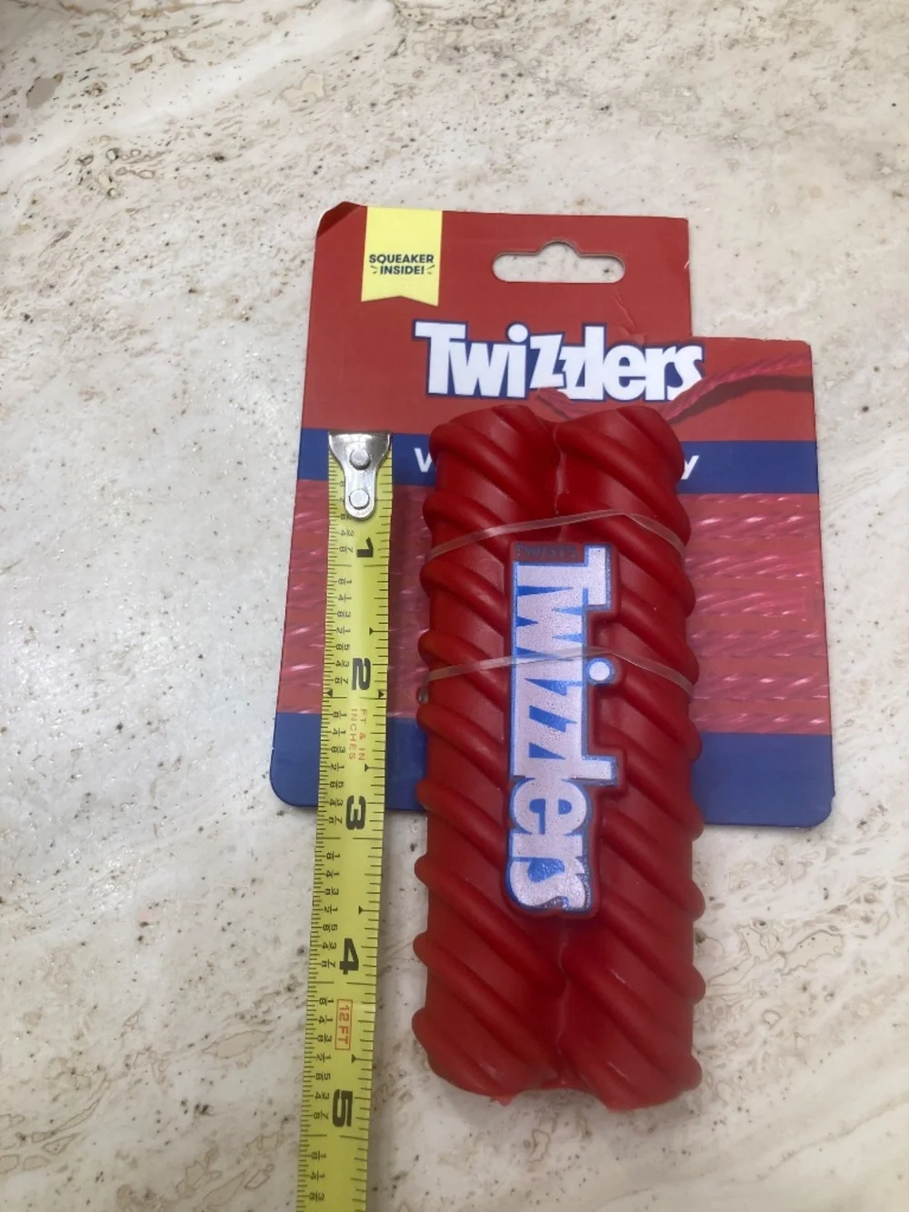 Twizzlers Vinyl Dog Toy